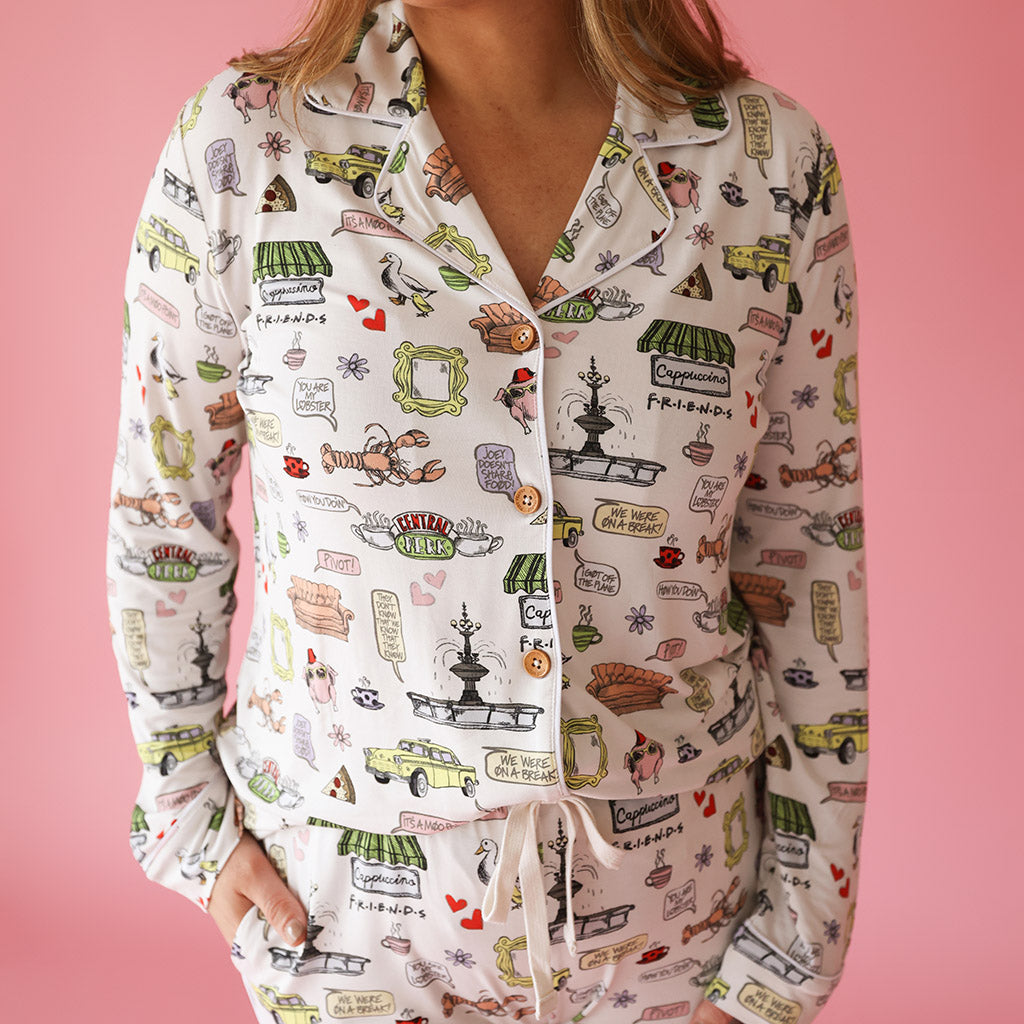 Friends Women's Luxe Pajama Pant Set