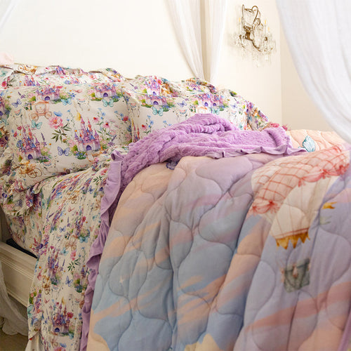 Katrina & Skyler Reversible Quilted Patoo® Blanket