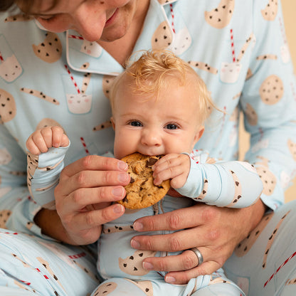 Chocolate Chip Cookies Men's Luxe Pajama Pant Set