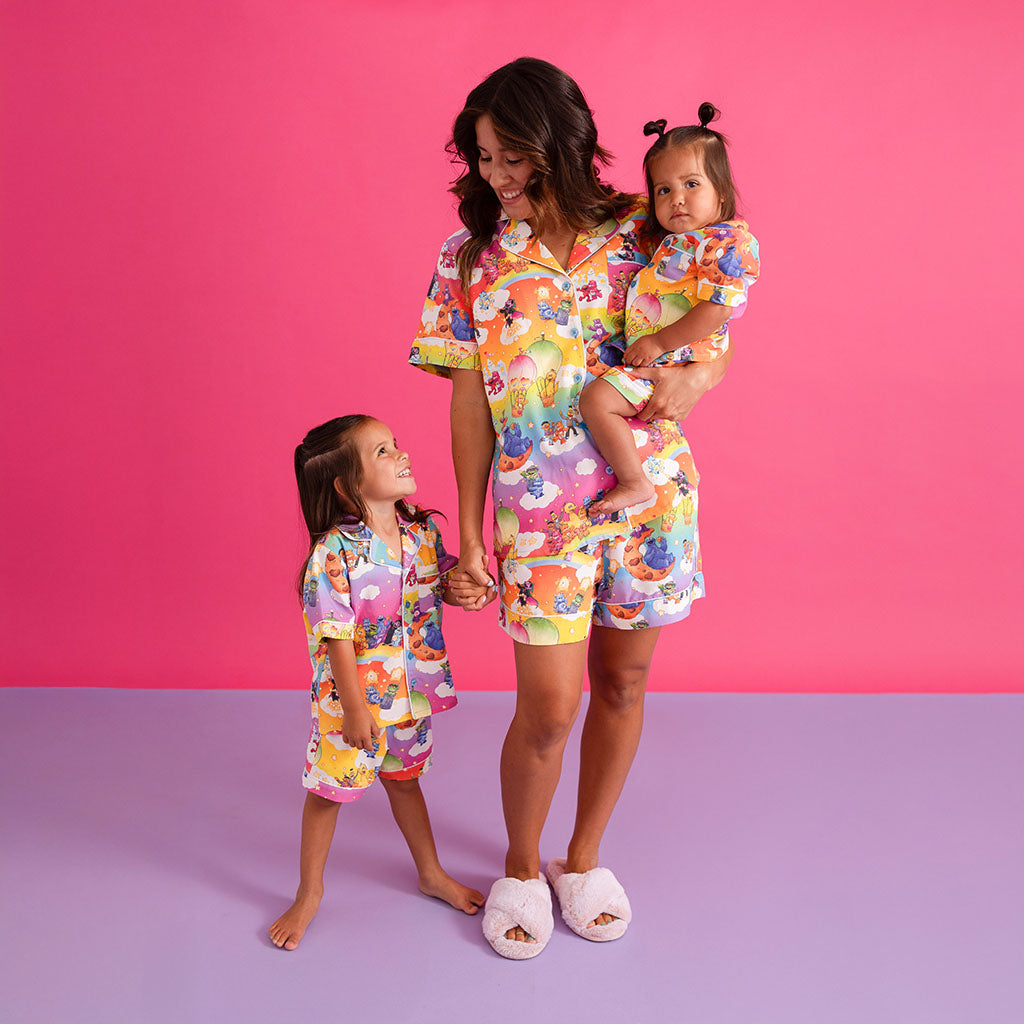 Care Bears™ x Sesame Friends Twill Pajama Short Set