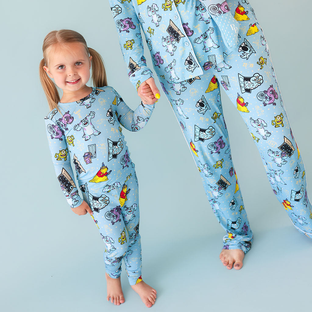 Disney Monsters, Inc. Women's Luxe Pajama Pant Set