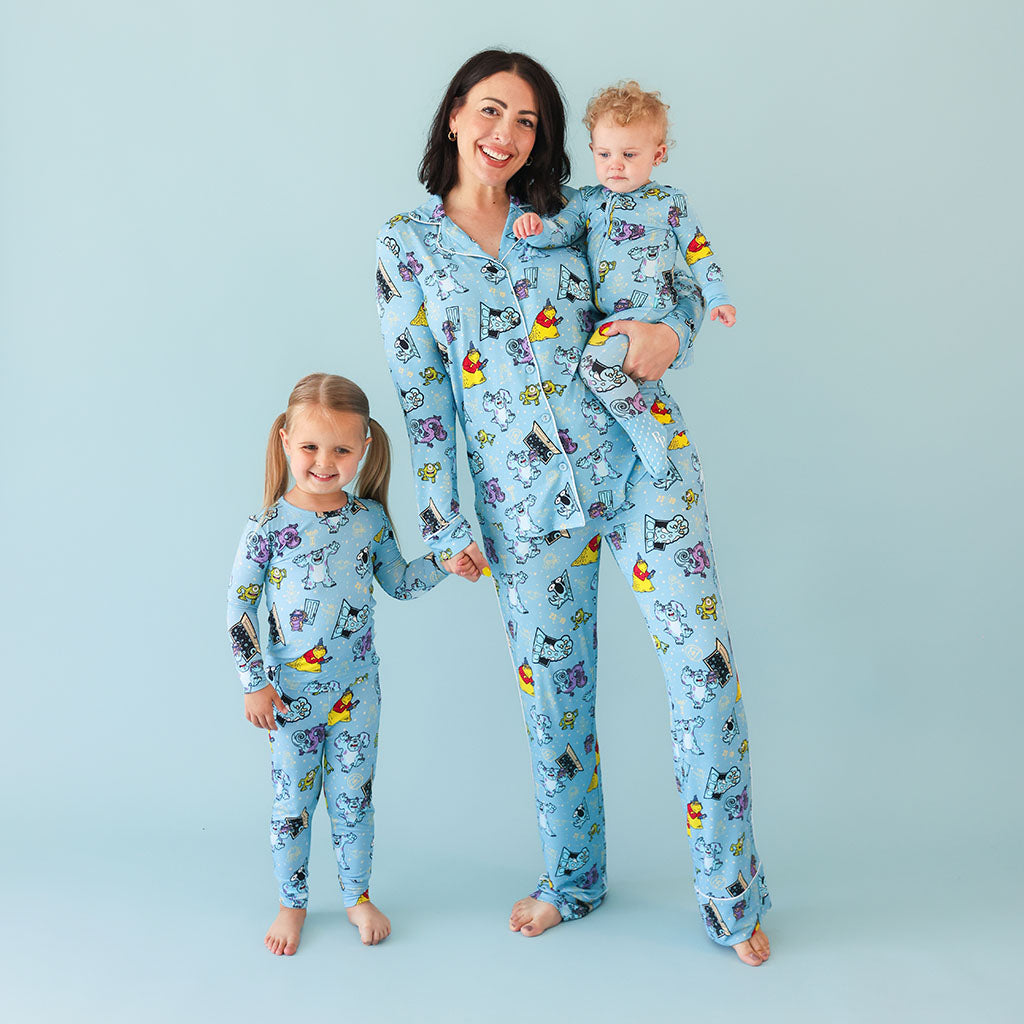 Disney Monsters, Inc. Women's Luxe Pajama Pant Set