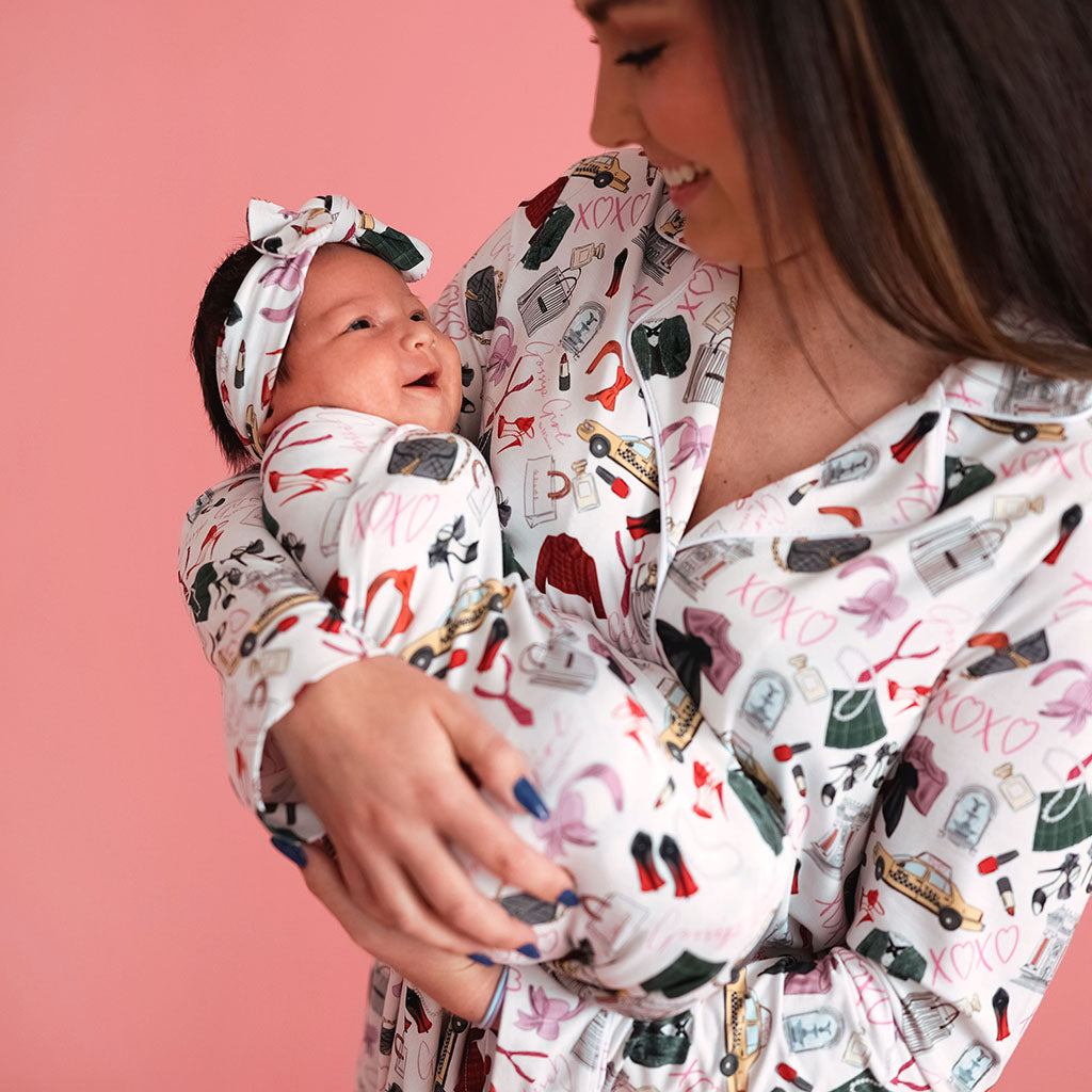 Gossip Girl Swaddle Headband Set