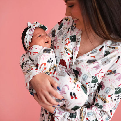 Gossip Girl Swaddle Headband Set
