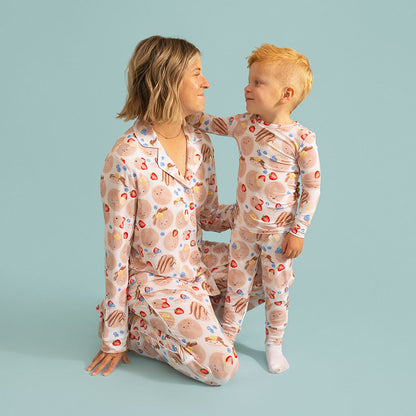 Pancakes Women's Luxe Pajama Pant Set
