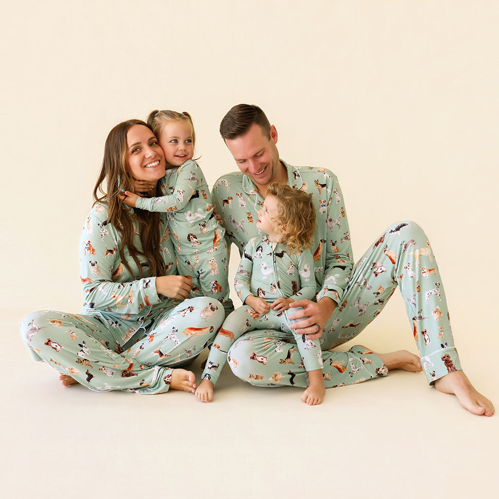 Posh Puppies Men's Luxe Pajama Pant Set