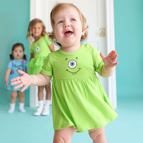 Disney Monsters, Inc. Mike Wazowski Bodysuit Dress