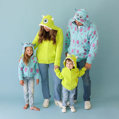 Disney Monsters, Inc. Mike Wazowski Women's Cuddle Zip Jacket