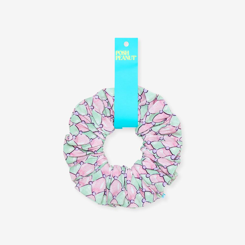 Harlequin Diamonds Luxe Oversized Scrunchie