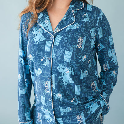 Disney Monster Glow Women's Luxe Pajama Pant Set