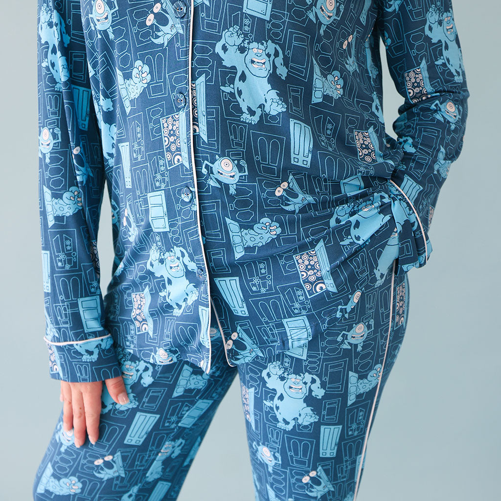 Disney Monster Glow Women's Luxe Pajama Pant Set