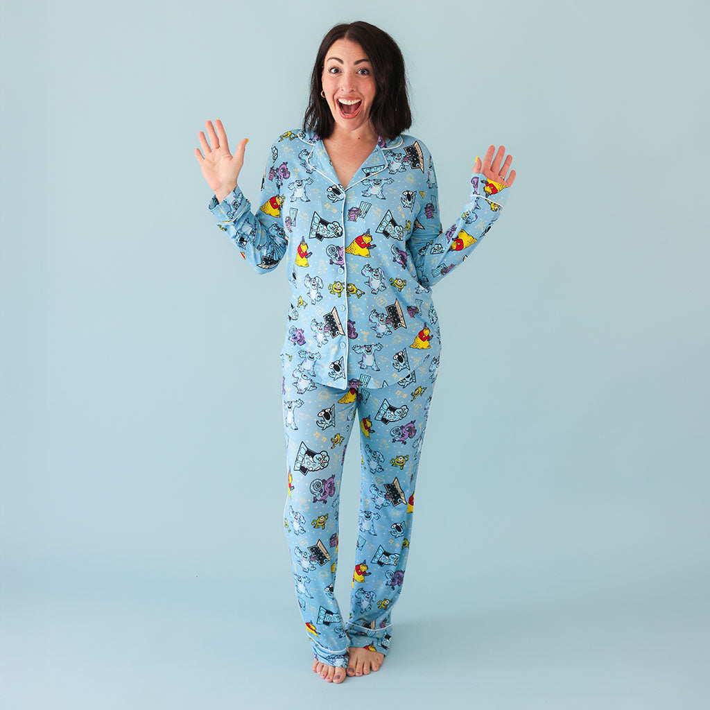 Disney Monsters, Inc. Women's Luxe Pajama Pant Set
