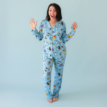 Disney Monsters, Inc. Women's Luxe Pajama Pant Set
