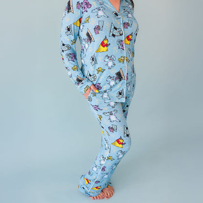 Disney Monsters, Inc. Women's Luxe Pajama Pant Set