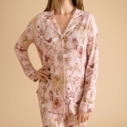 Flower Fairies of the Trees Women's Luxe Pajama Pant Set