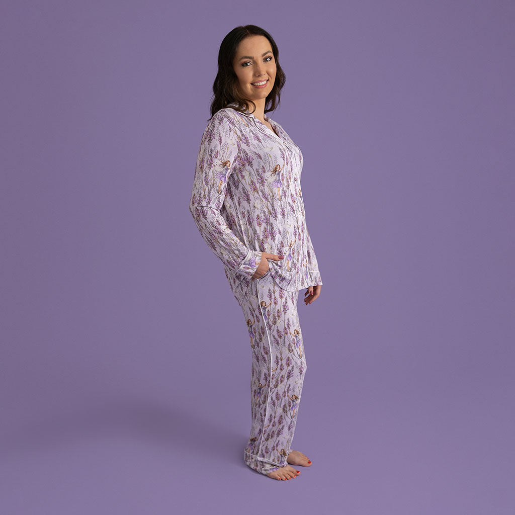 Lavender Fairy Women's Luxe Pajama Pant Set