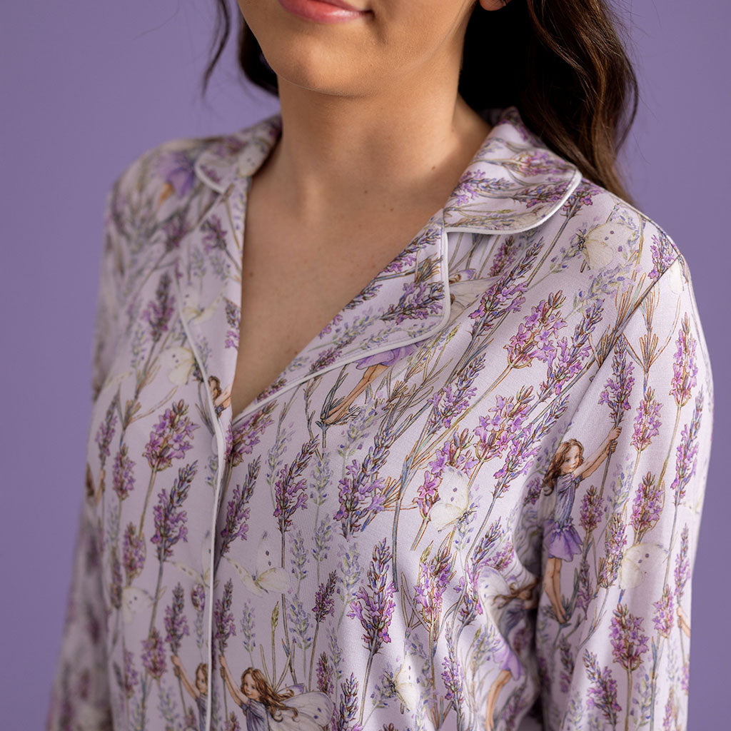 Lavender Fairy Women's Luxe Pajama Pant Set