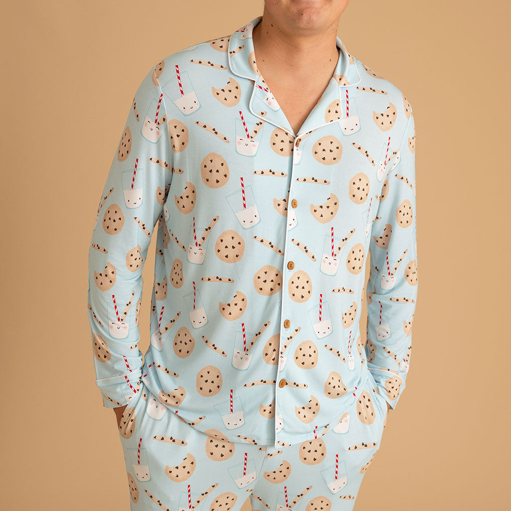 Chocolate Chip Cookies Men's Luxe Pajama Pant Set