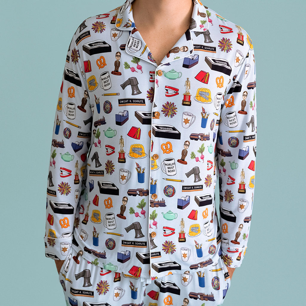The Office Men's Luxe Pajama Pant Set