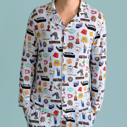 The Office Men's Luxe Pajama Pant Set