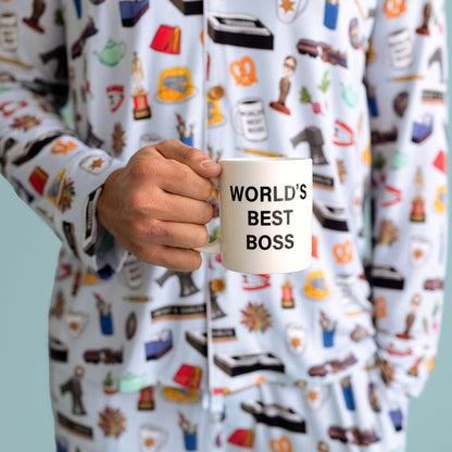 The Office Men's Luxe Pajama Pant Set