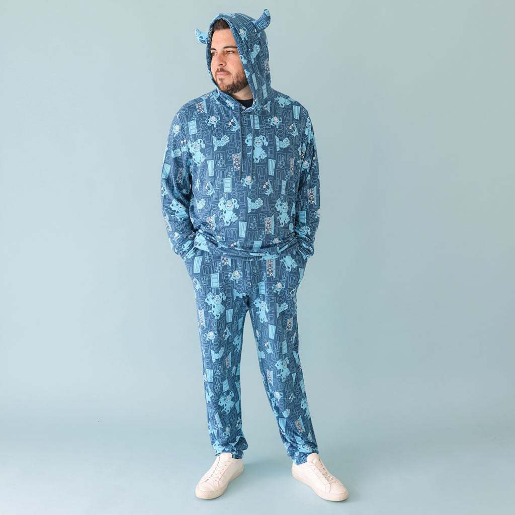 Disney Monster Glow Men's French Terry Sulley Hoodie