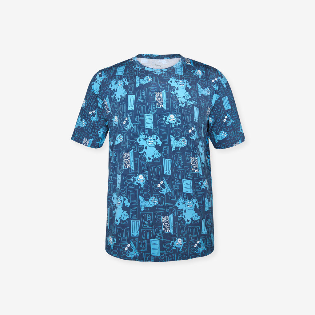 Disney Monster Glow Men's Pocket Tee