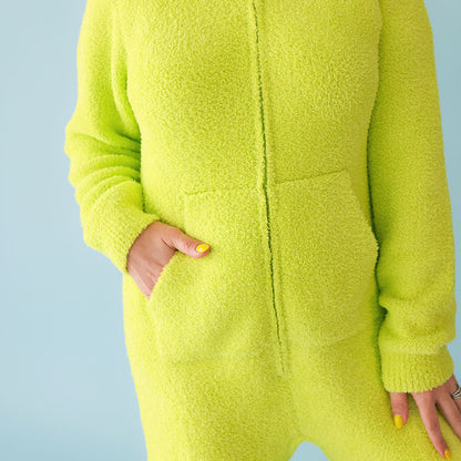 Disney Monsters, Inc. Mike Wazowski Unisex Adult Cuddle Jumpsuit