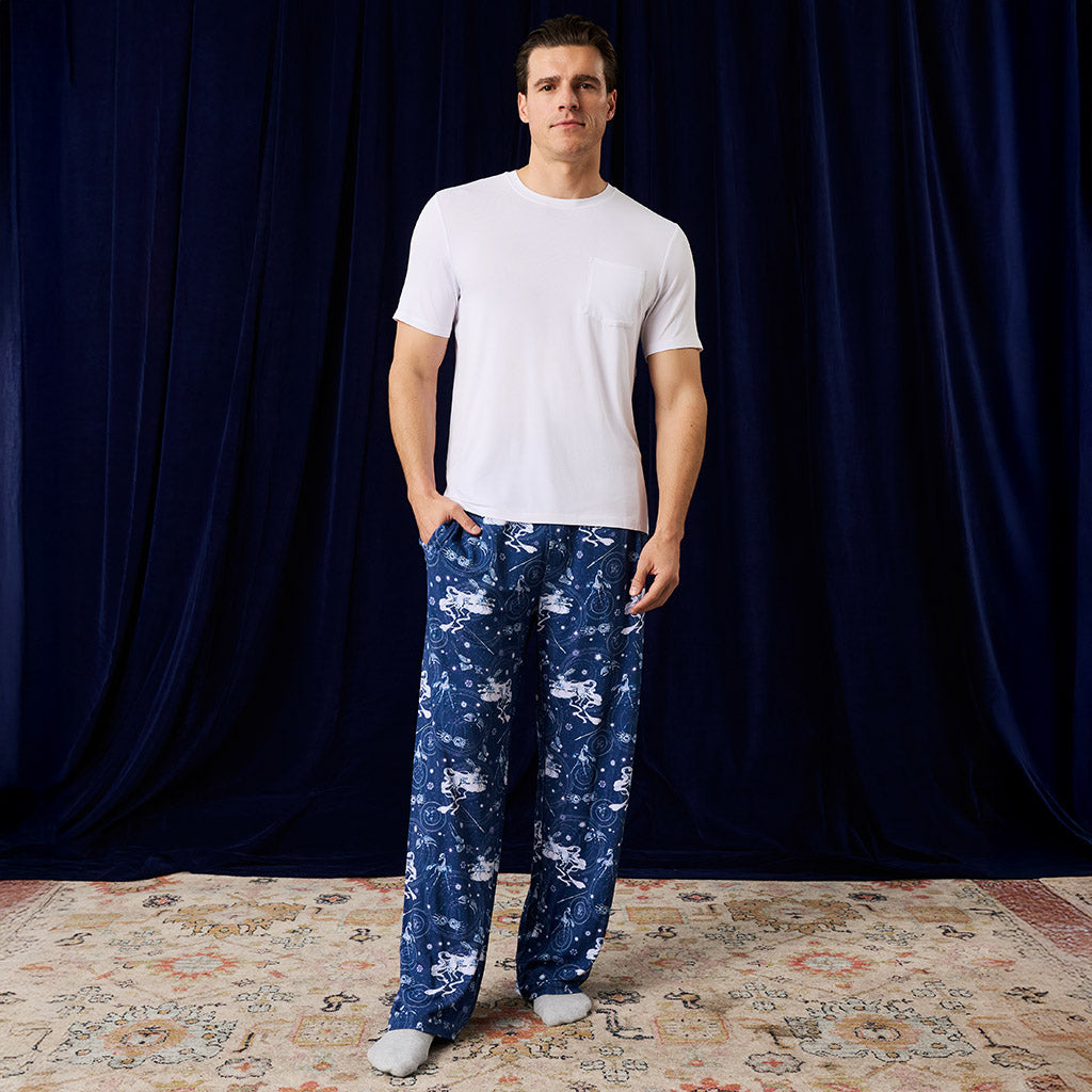 Ravenclaw House Men's French Terry Relaxed Pants