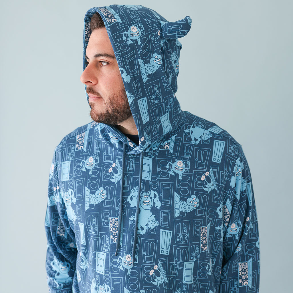 Disney Monster Glow Men's French Terry Sulley Hoodie