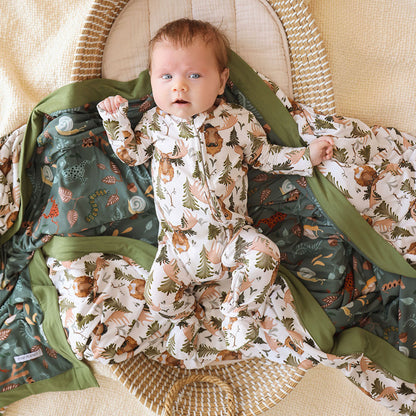 Moose Lodge & Hawthorne Luxe Patoo® Blanket