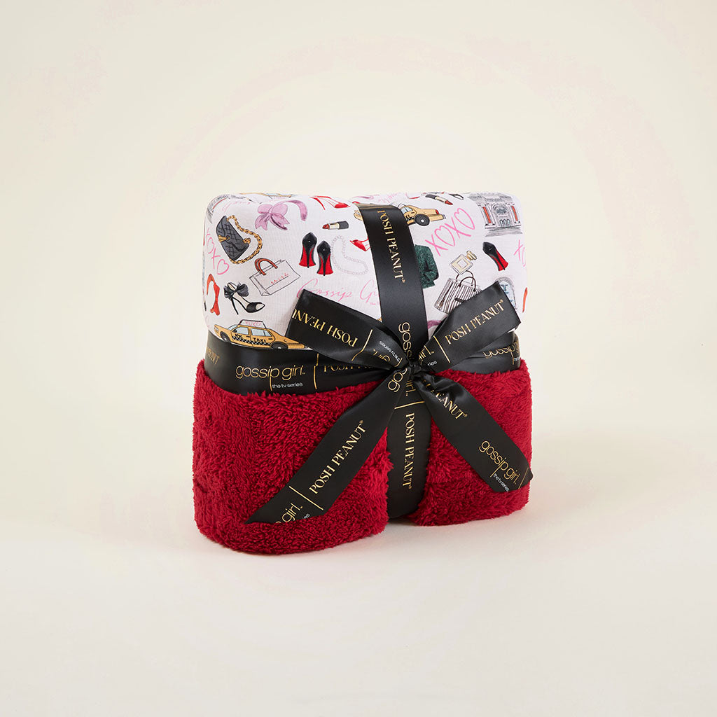 Gossip Girl Luxe Plush Patoo® Blanket