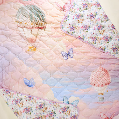 Katrina & Skyler Reversible Quilted Patoo® Blanket