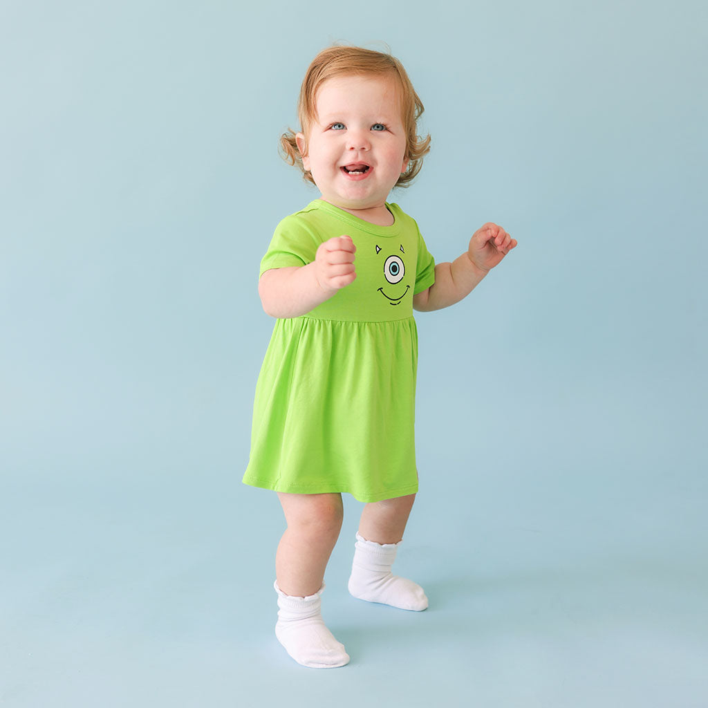 Disney Monsters, Inc. Mike Wazowski Bodysuit Dress