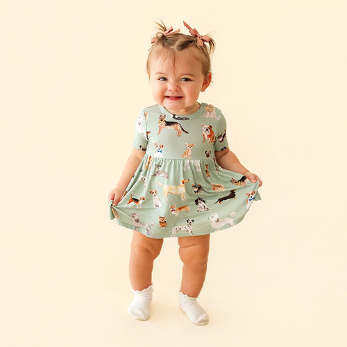 Posh Puppies Bodysuit Dress