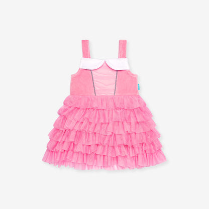 Disney Sleeping Beauty Aurora Velour Bodysuit Dress