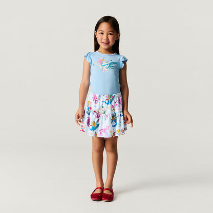 Disney Adventures in Wonderland French Terry Skater Skirt