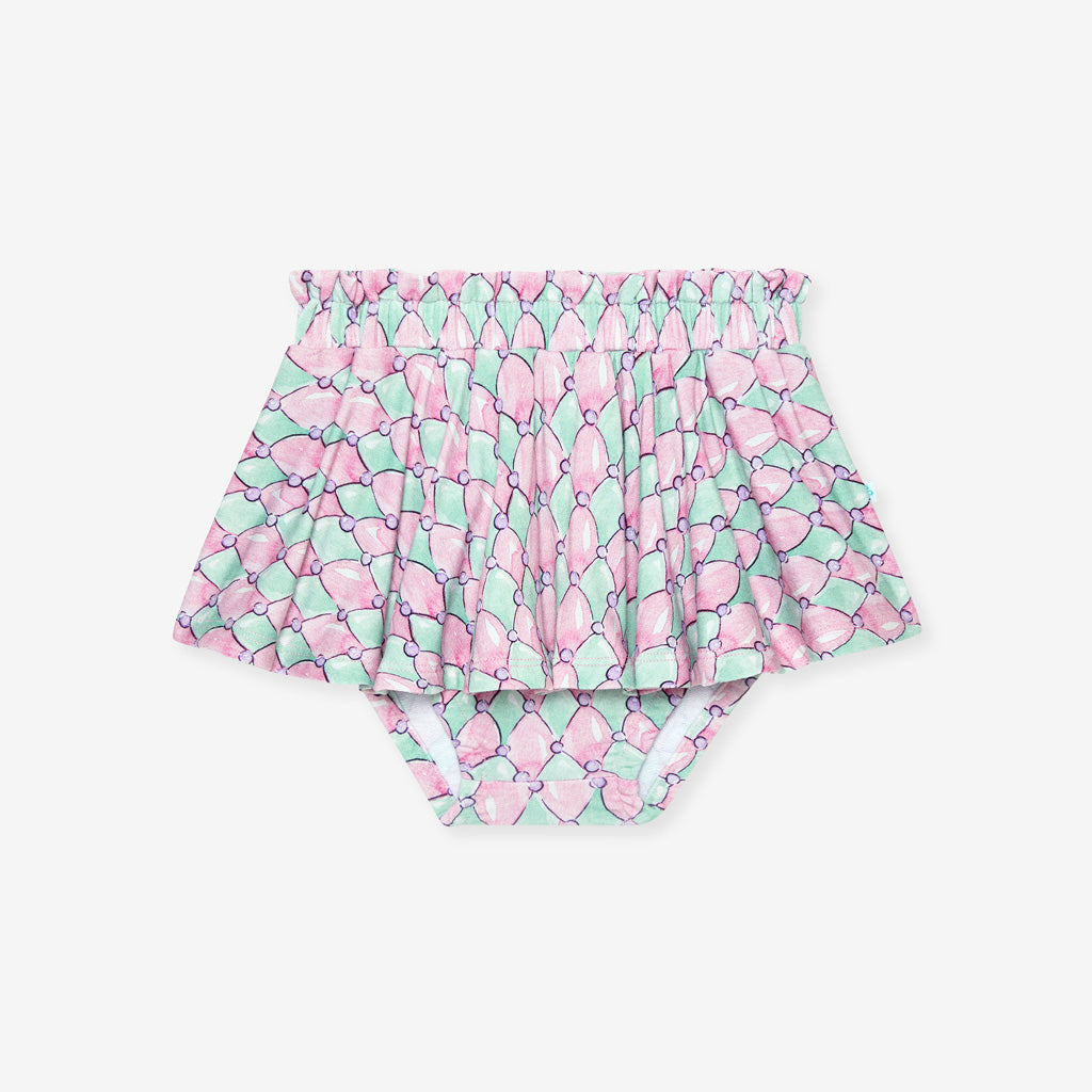 Harlequin Diamonds French Terry Skater Bummie