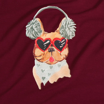 Chill Frenchie Ruffled Top