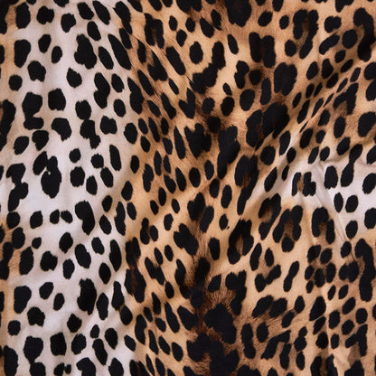 Loretta Leopard Women's Lace Robe