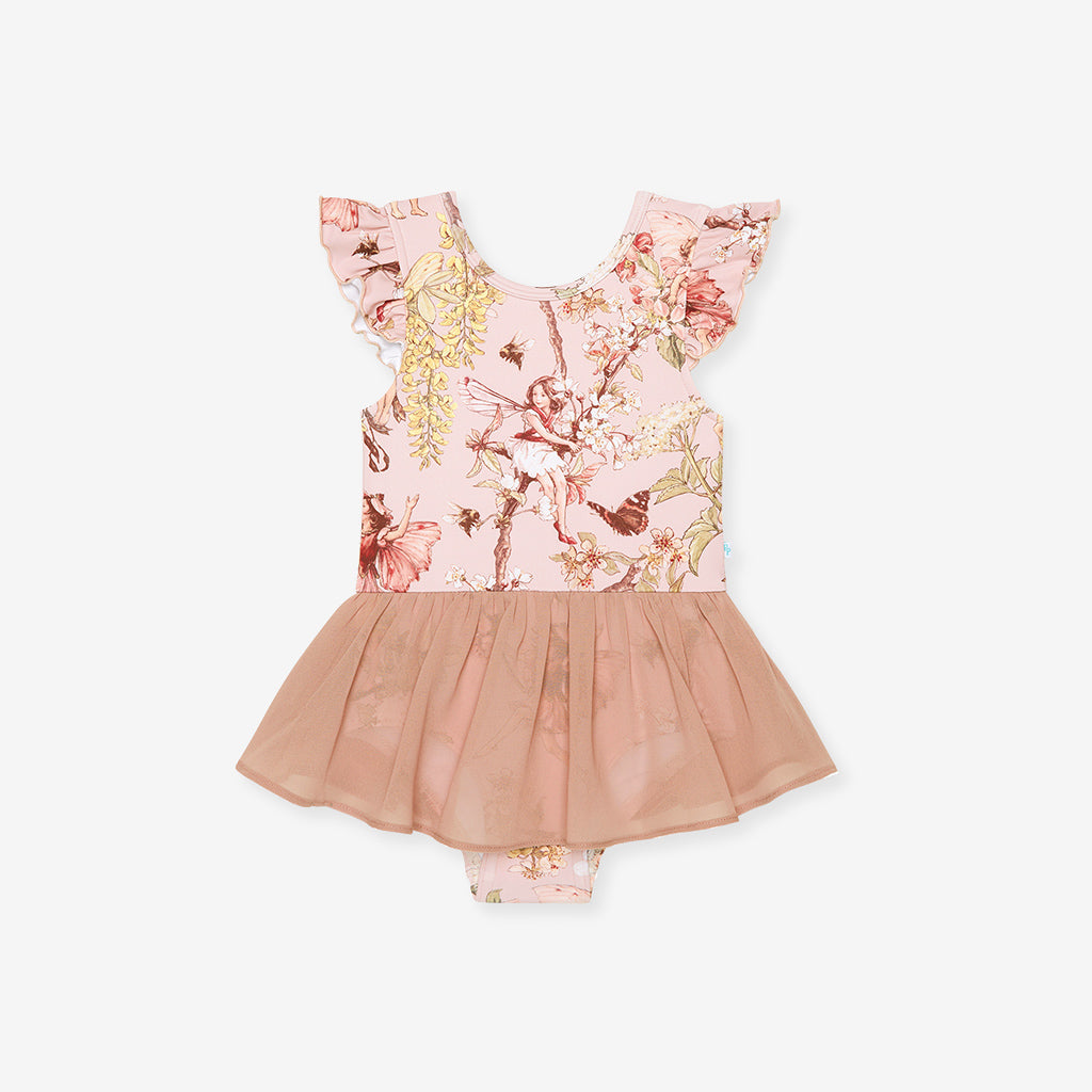 Flower Fairies of the Trees Twirl Skirt Leotard