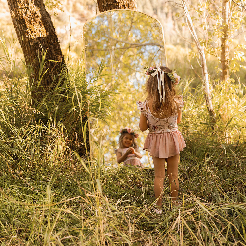 Flower Fairies of the Trees Twirl Skirt Leotard