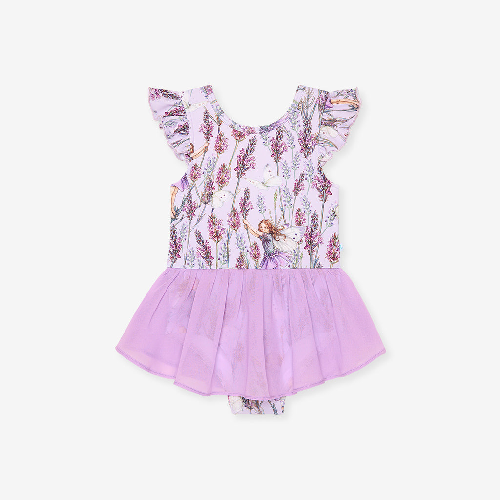 Lavender Fairy Twirl Skirt Leotard