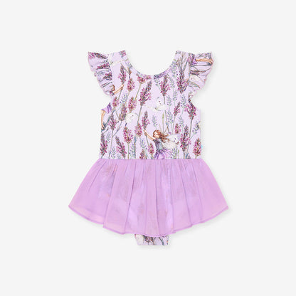 Lavender Fairy Twirl Skirt Leotard