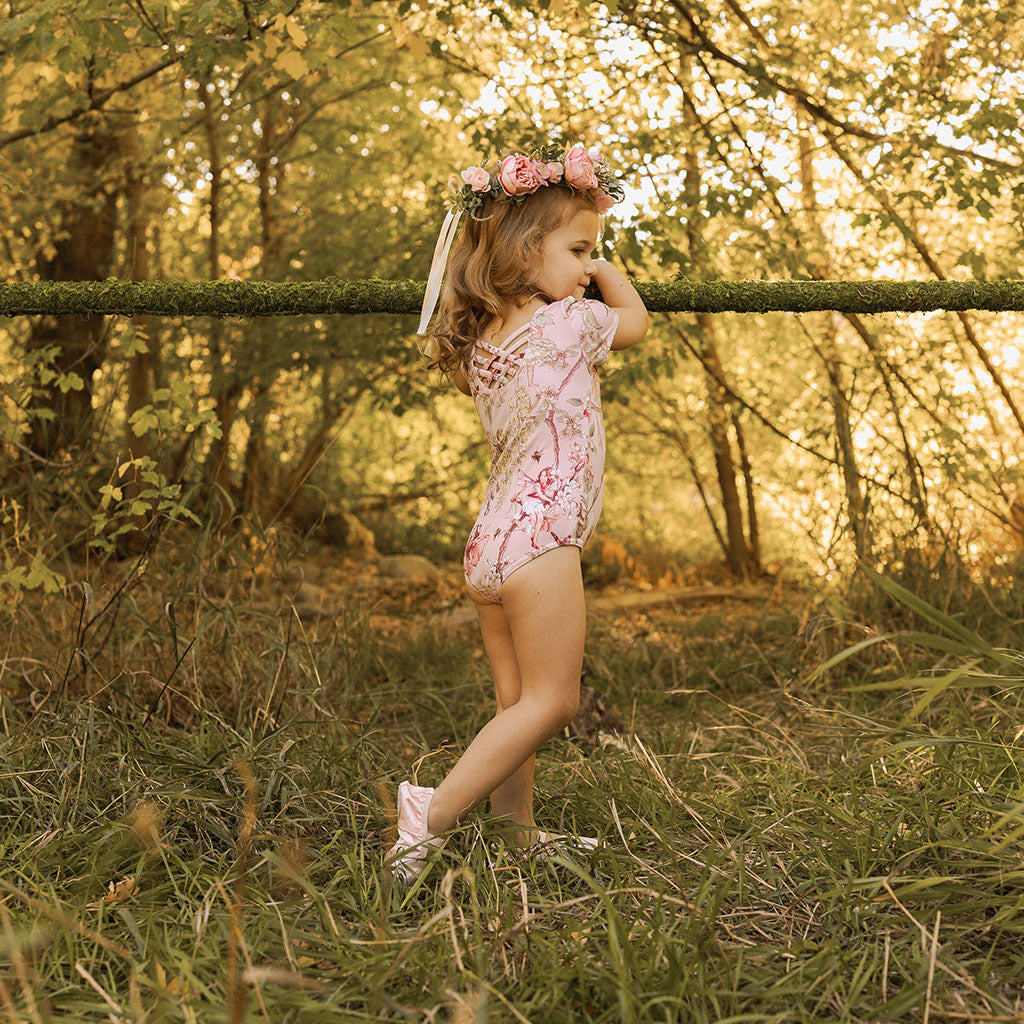 Flower Fairies of the Trees Criss-Cross Leotard