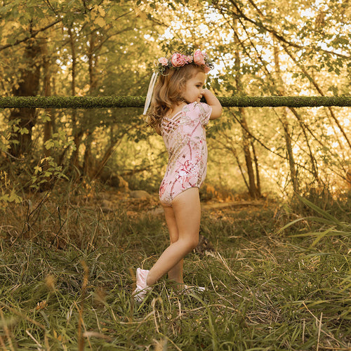 Flower Fairies of the Trees Criss-Cross Leotard