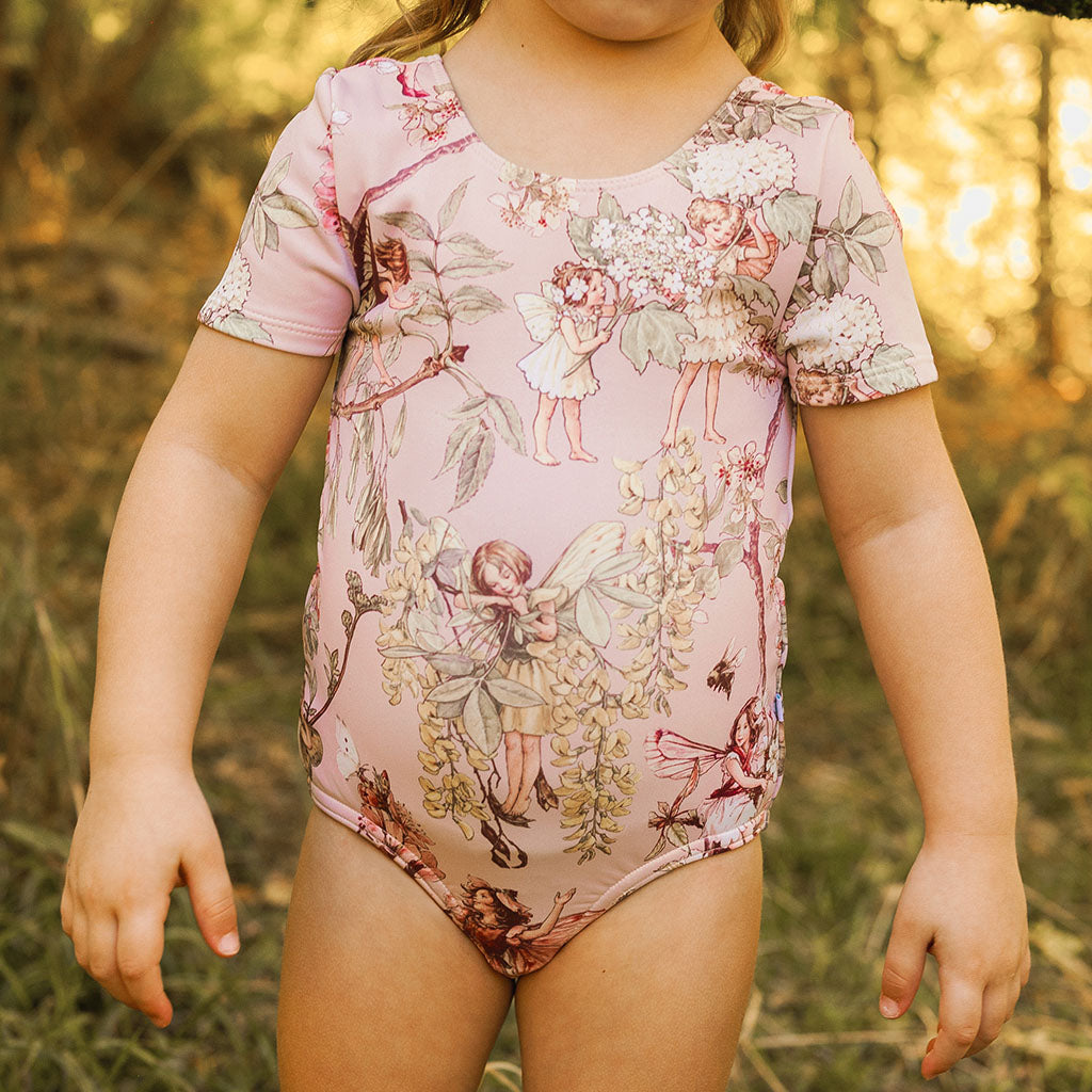 Flower Fairies of the Trees Criss-Cross Leotard