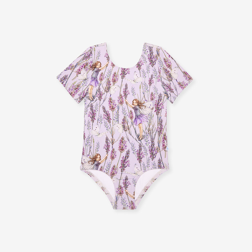 Lavender Fairy Criss-Cross Leotard