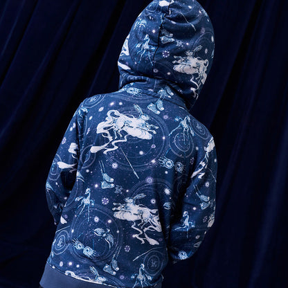 Ravenclaw House French Terry Zippered Hoodie