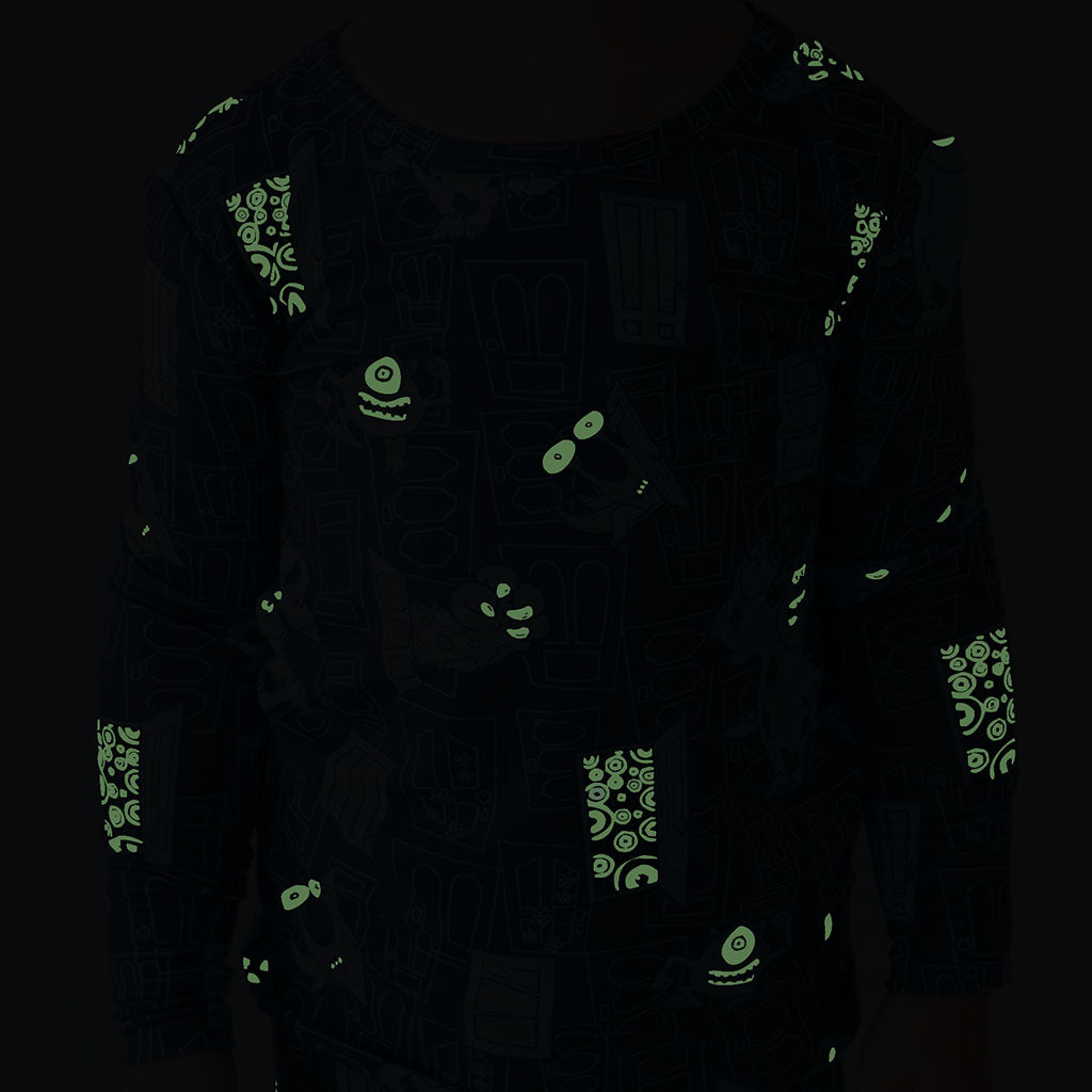 Disney Monster Glow Men's Pocket Tee